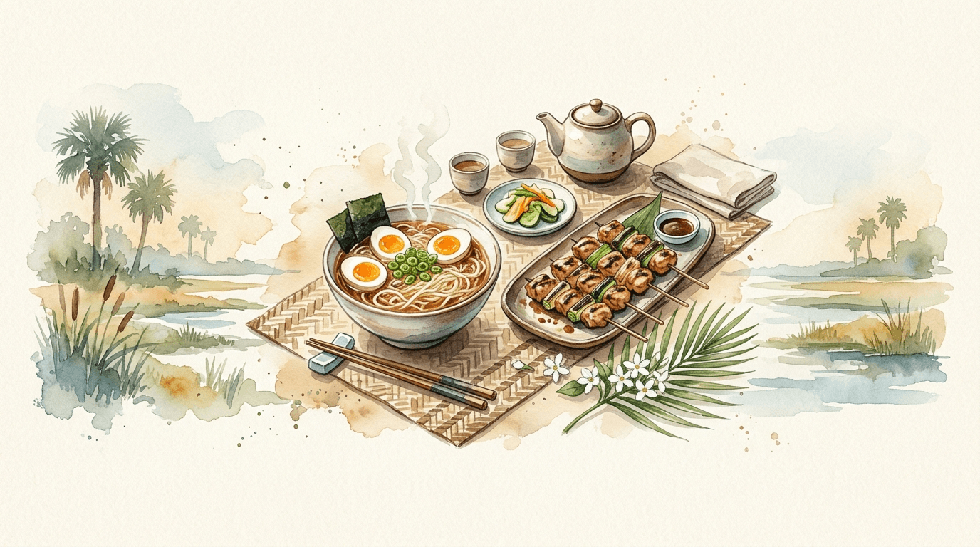 Myles and Jun Yakitori cover