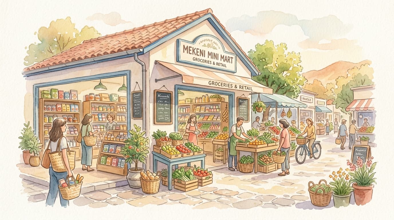 Mekeni Mini Mart cover