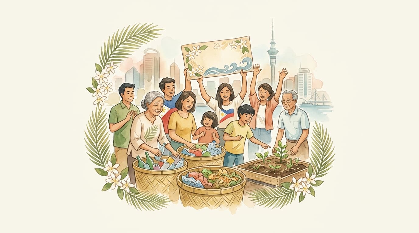 Auckland Seeks Zero Waste Champions: Filipino Community Encouraged to Nominate