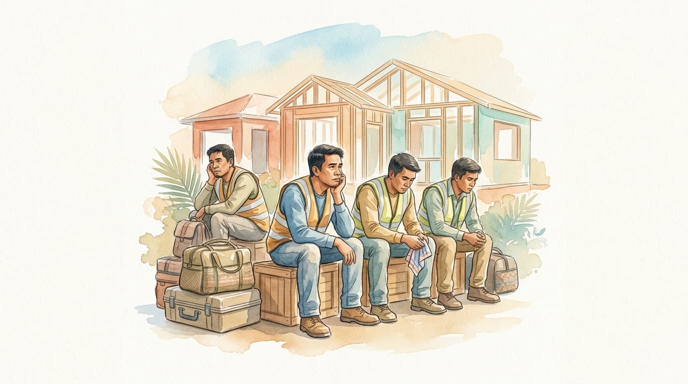 Australian Visa Delays Strand 162 Filipino Construction Workers, Impacting WA Housing