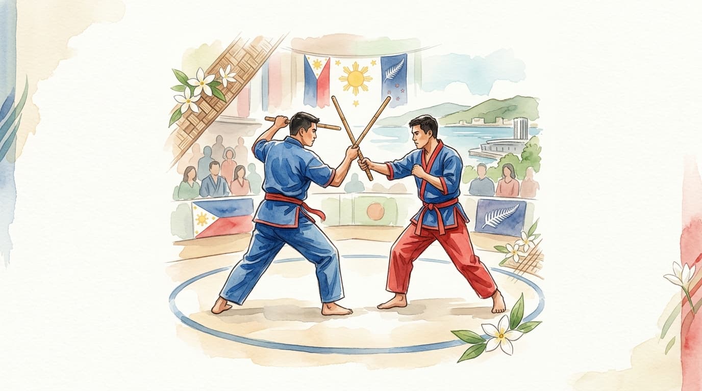 Wellington Hosts First Filipino Martial Arts Tournament Featuring Arnis