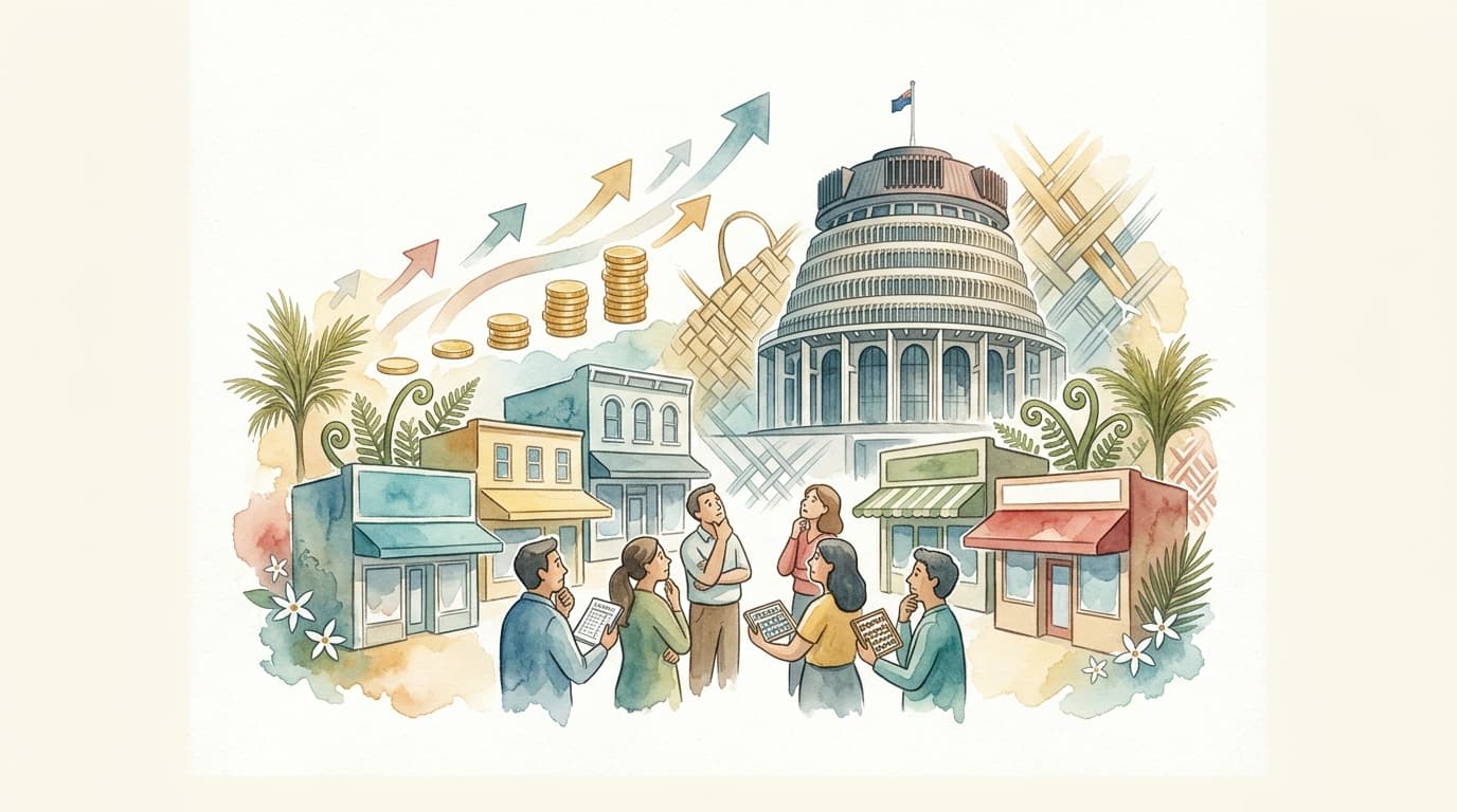 NZ Businesses Grapple with Rising Costs, Express Low Government Confidence Ahead of Budget 2026