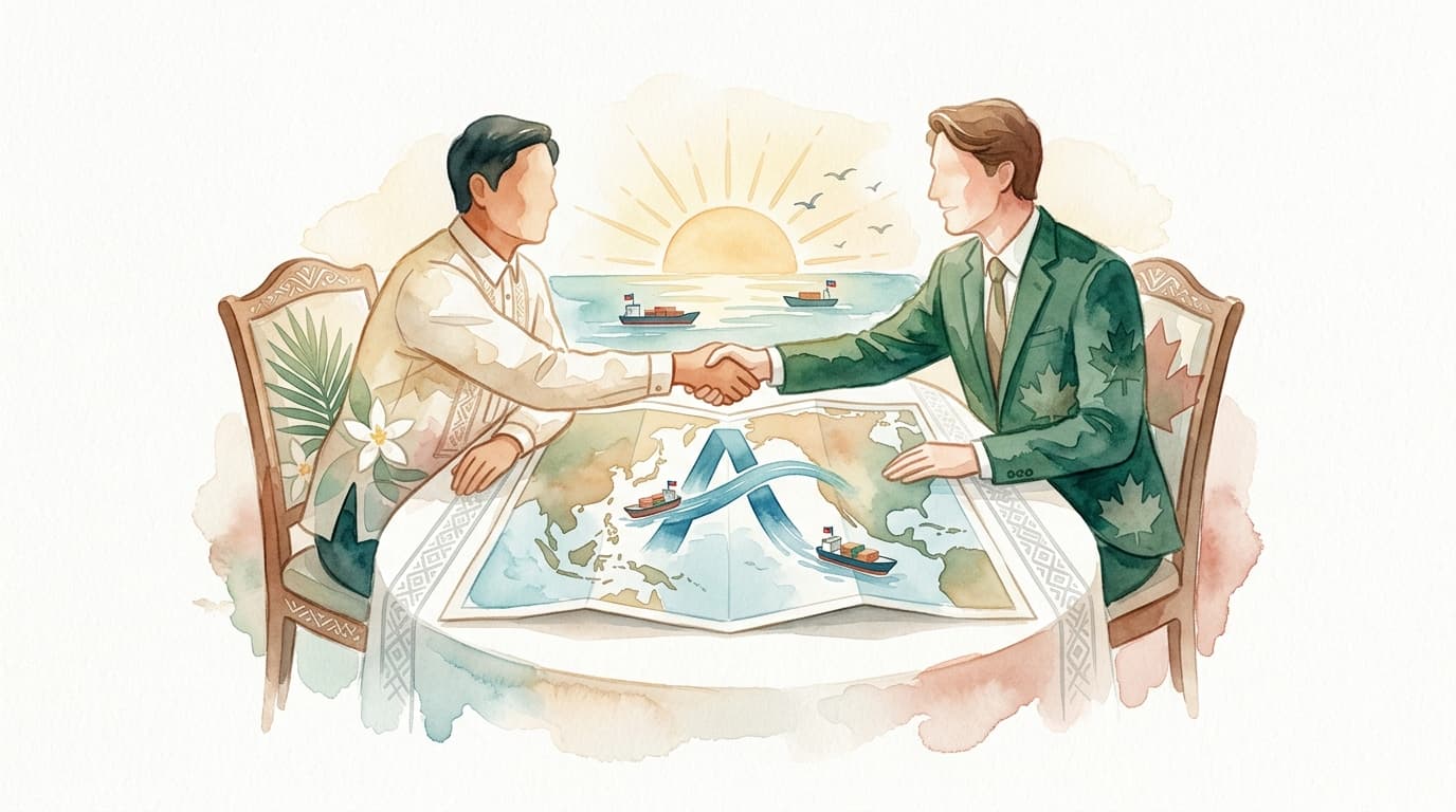 Philippines, Canada Speed Up FTA Talks to Boost Trade and Diversify Partnerships