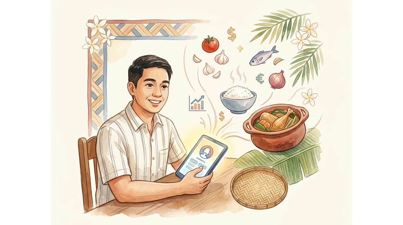 Pinoy Developer Launches 'AnoUlam' App to Simplify Meal Planning, Manage Budget