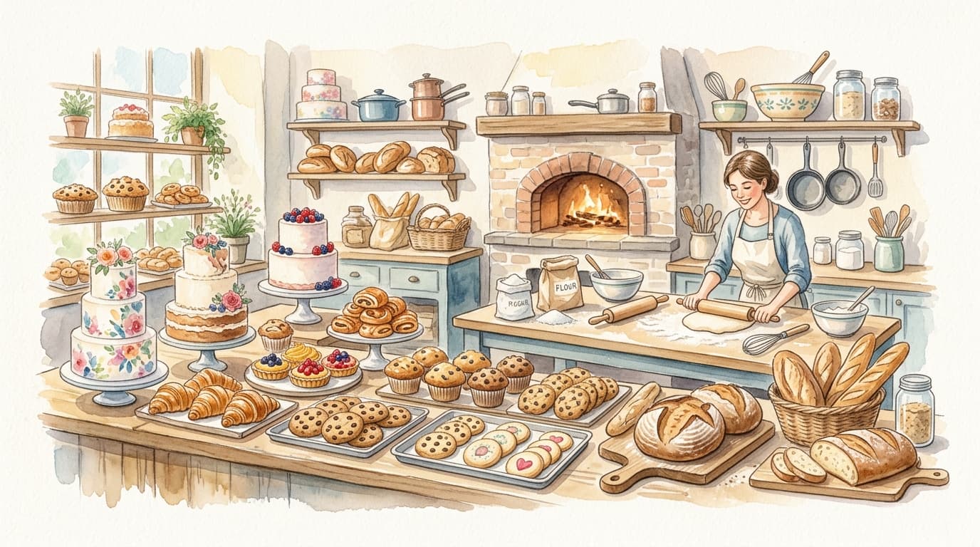 Custom Cakes and Pastries cover