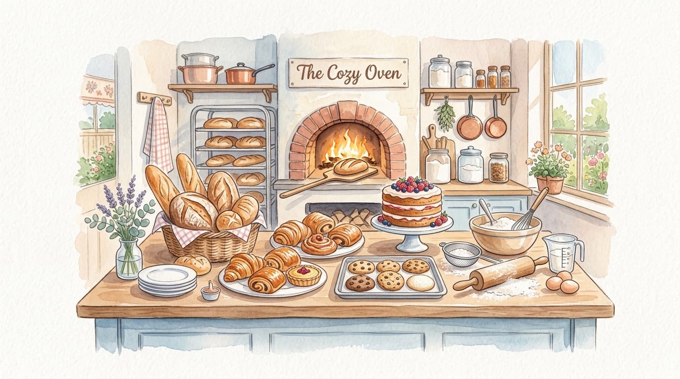 The Cozy Oven cover