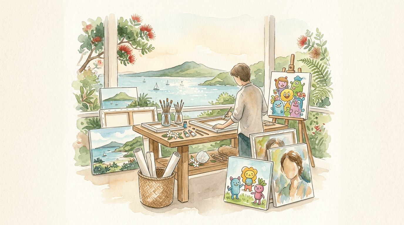Art Canvas NZ cover