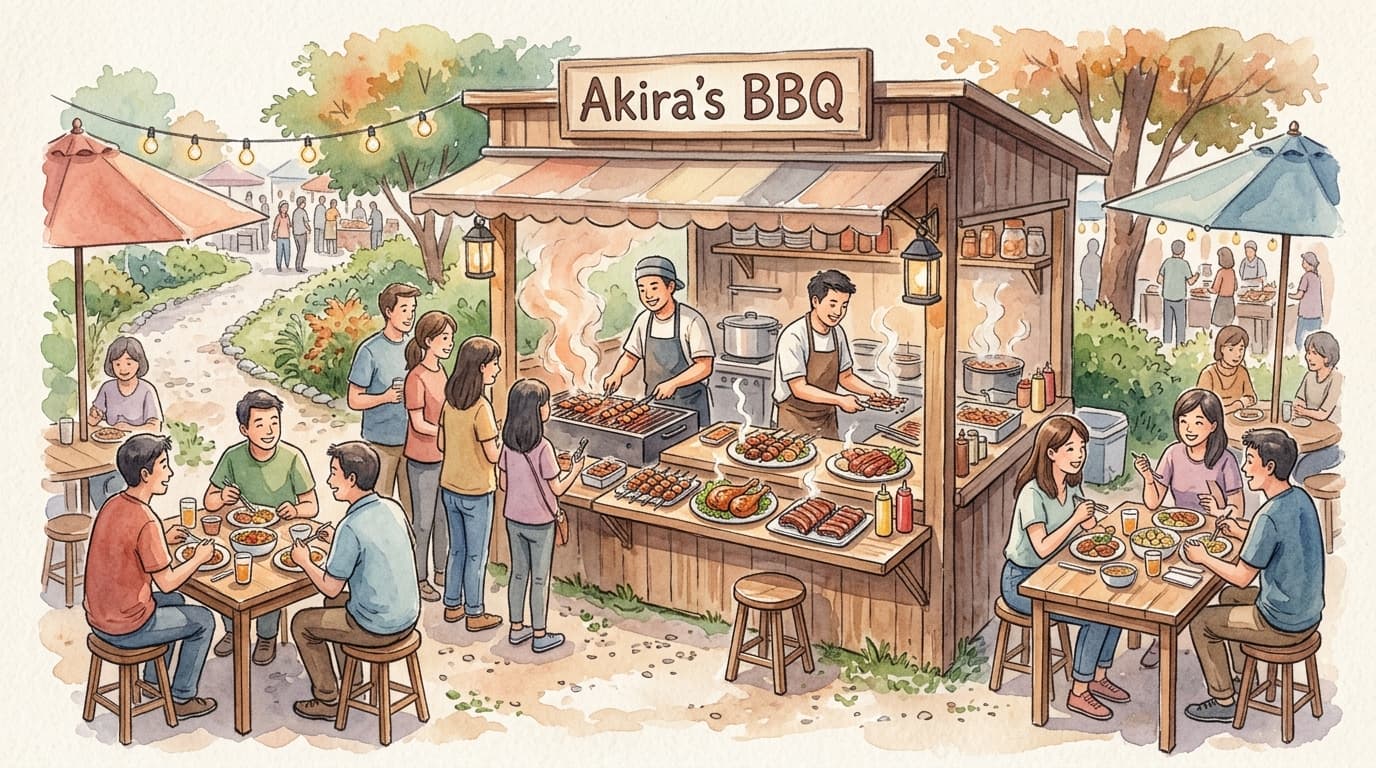 Akira's BBQ cover