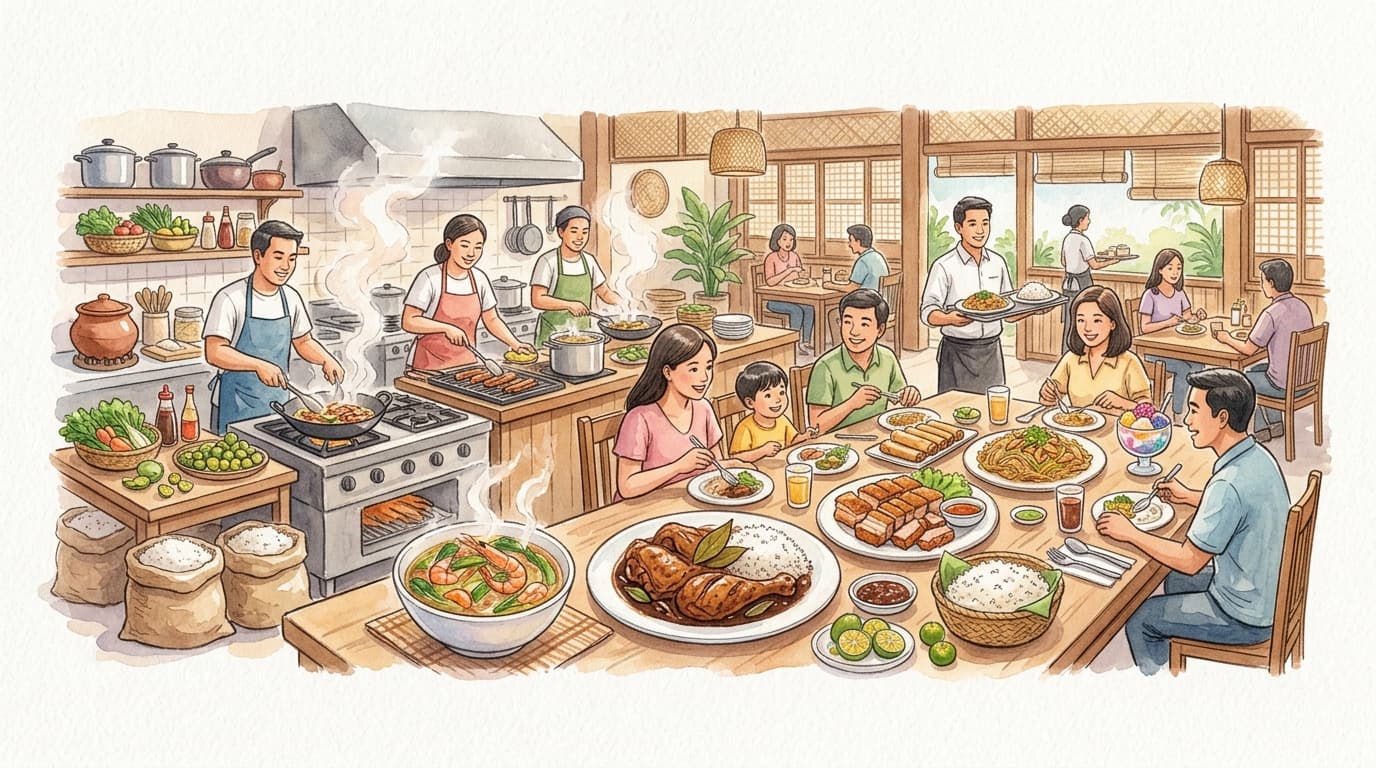 Filipino Cuisine and Cafe / Illongga Cuisine / Flipino Flavours cover