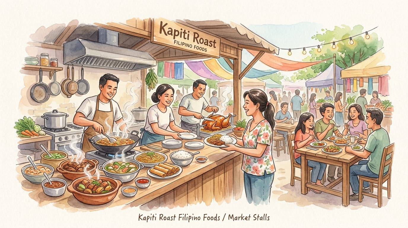 Kapiti Roast Filipino Foods / Market Stalls cover