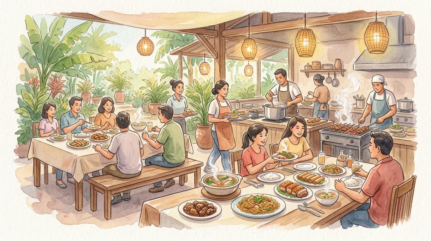 Kuya B's Filipino Garded Restaurant cover