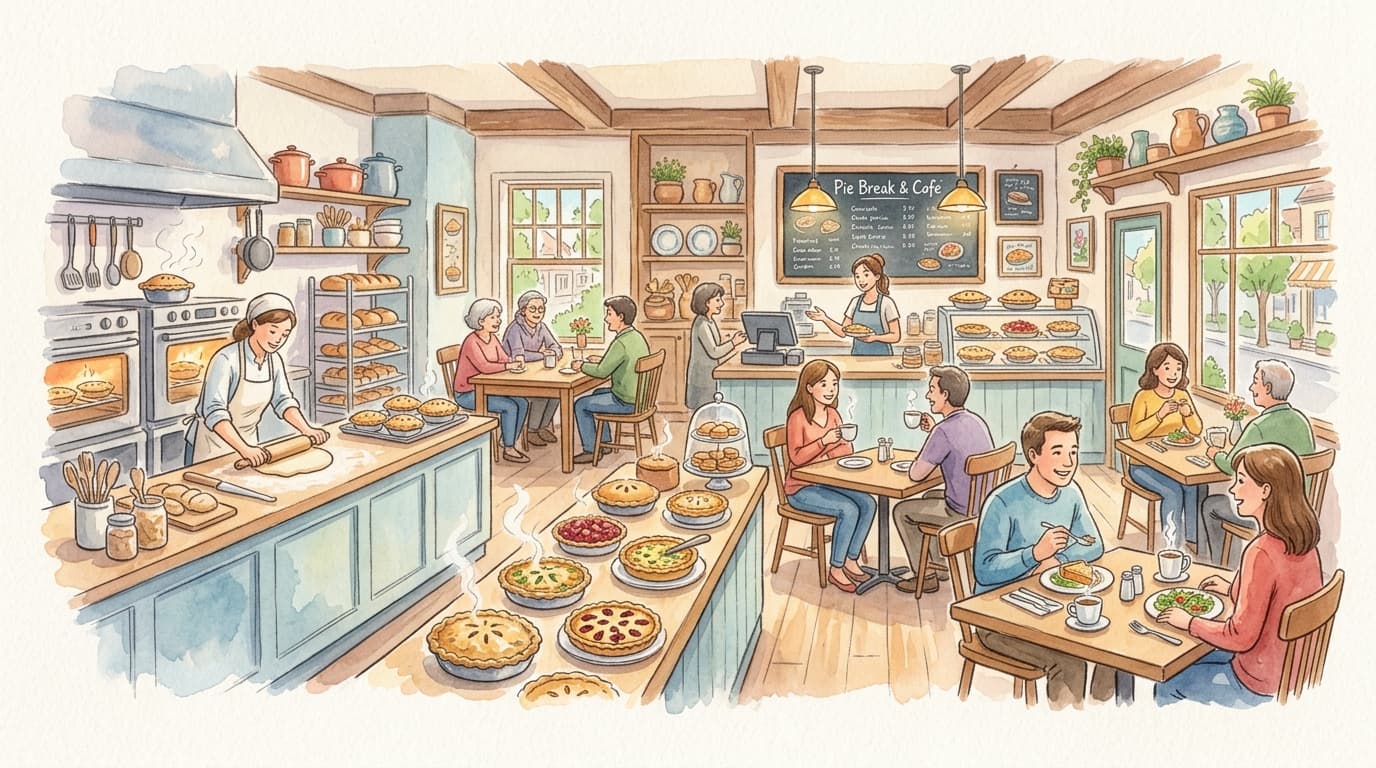 Pie Break & Cafe cover