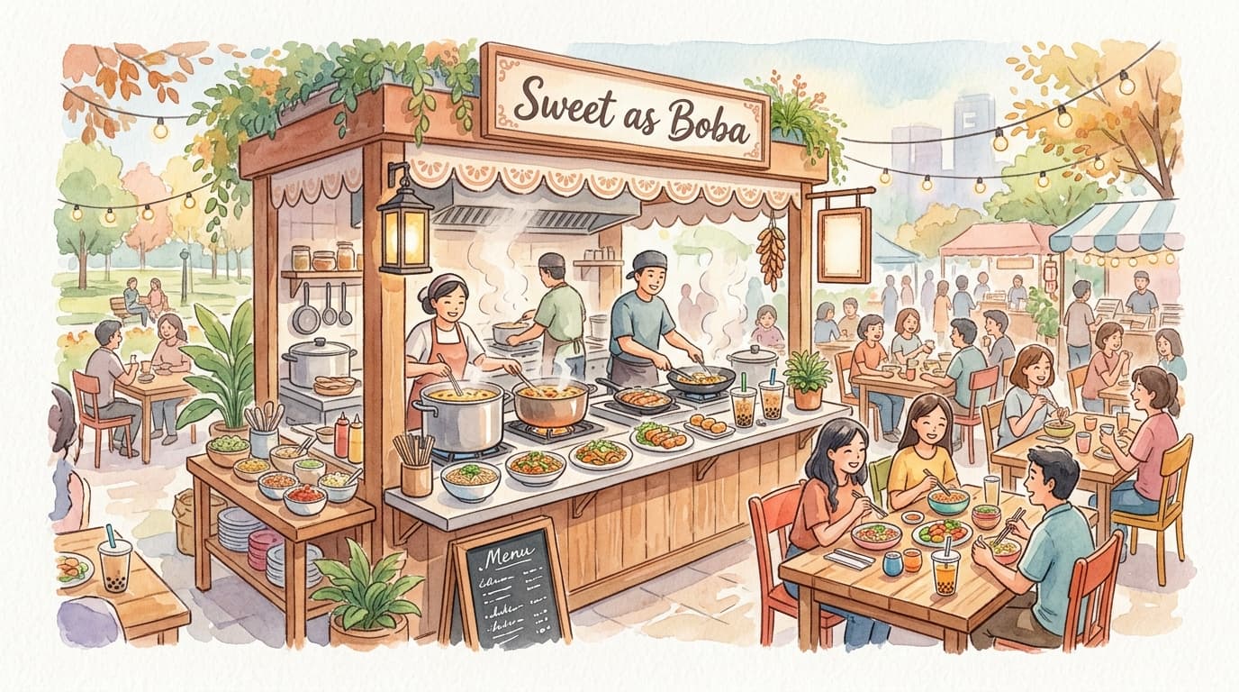 Sweet as Boba cover