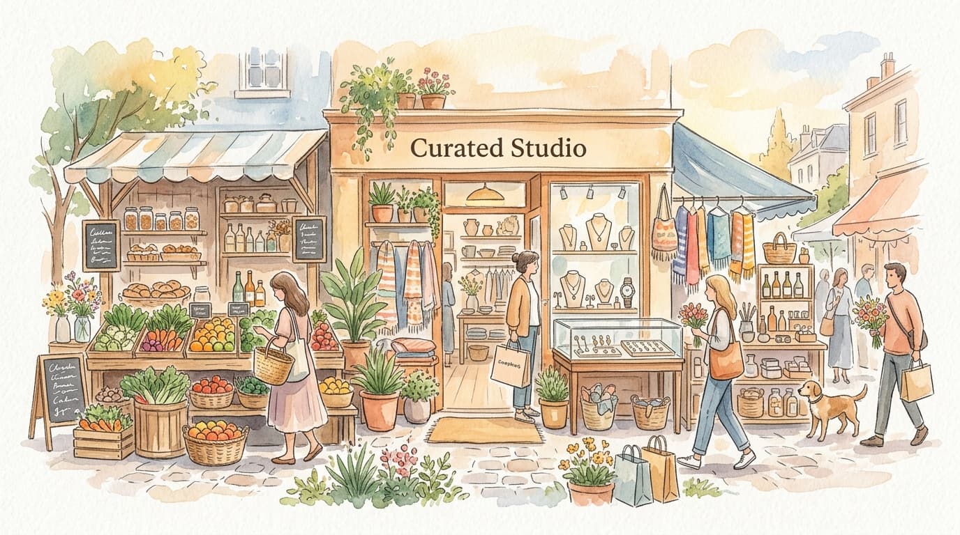 Curated Studio cover