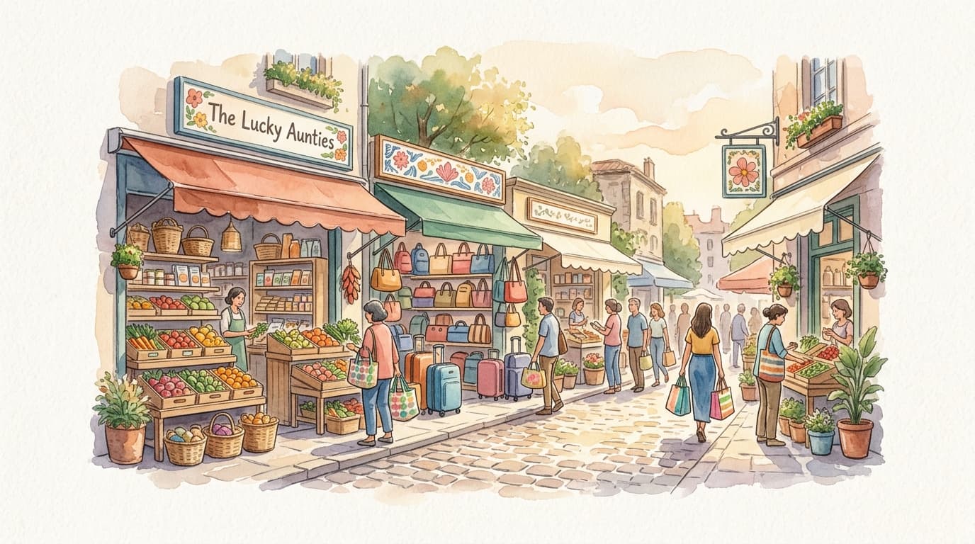 The Lucky Aunties cover