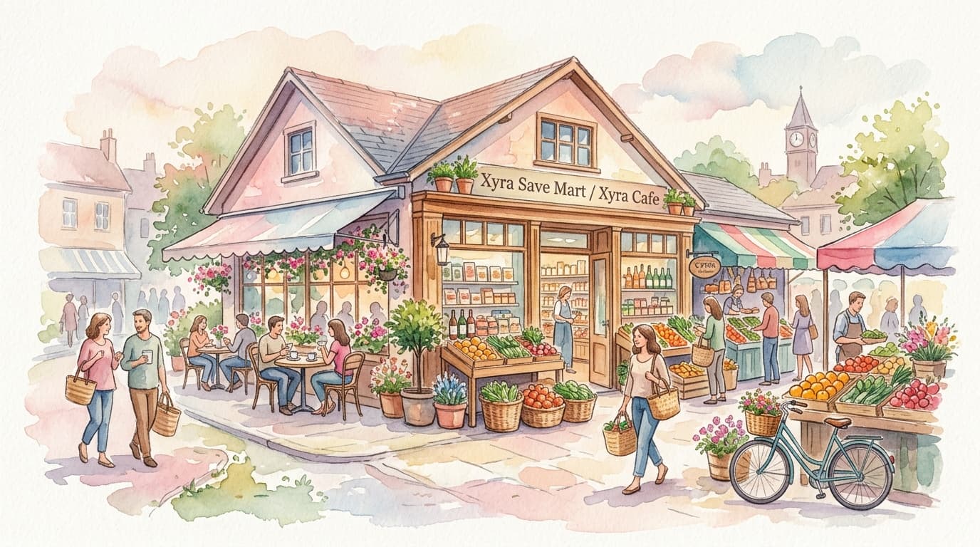Xyra Save Mart / Xyra Cafe cover