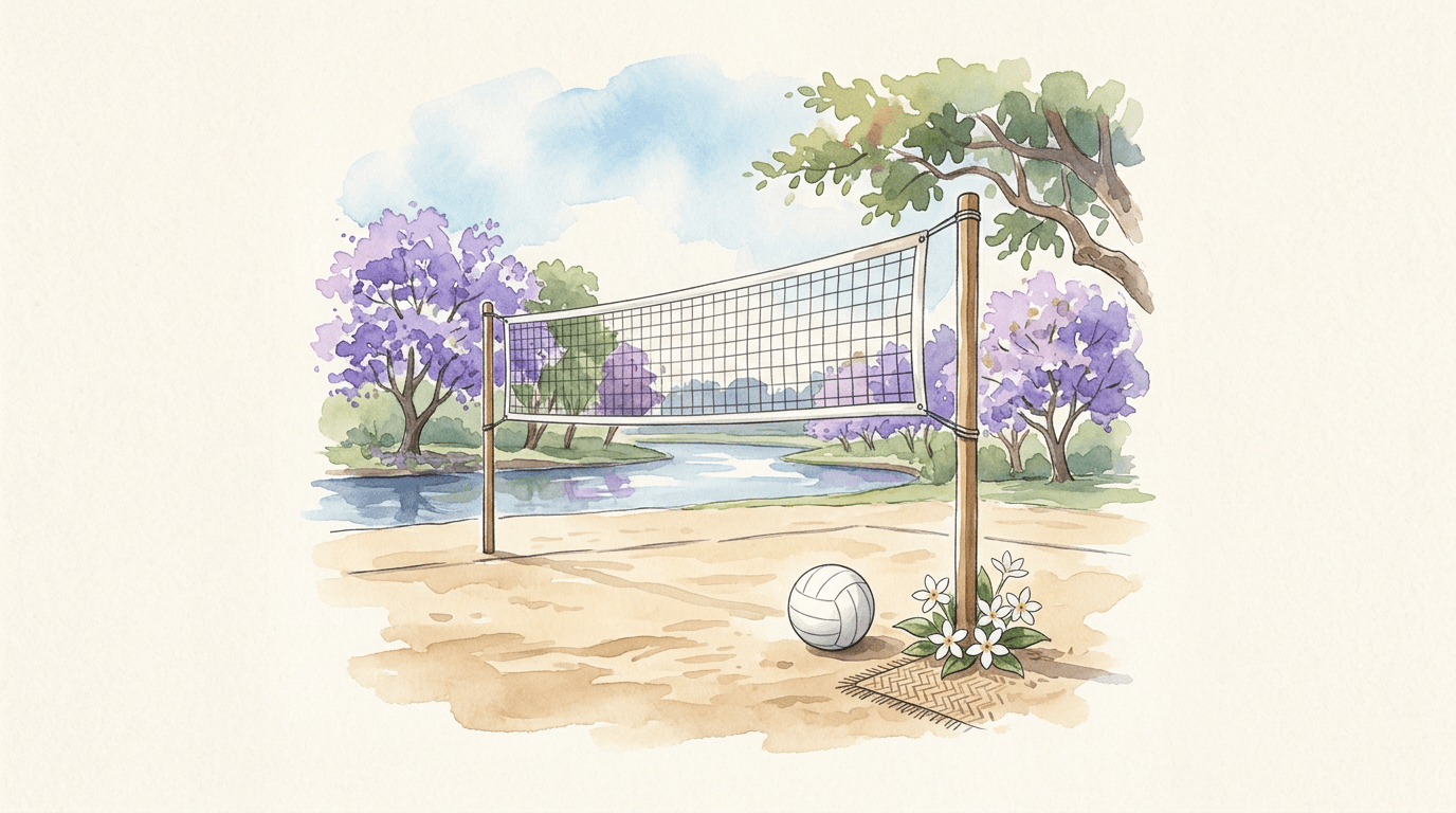 Alfredos Spiketacular Social Volleyball cover