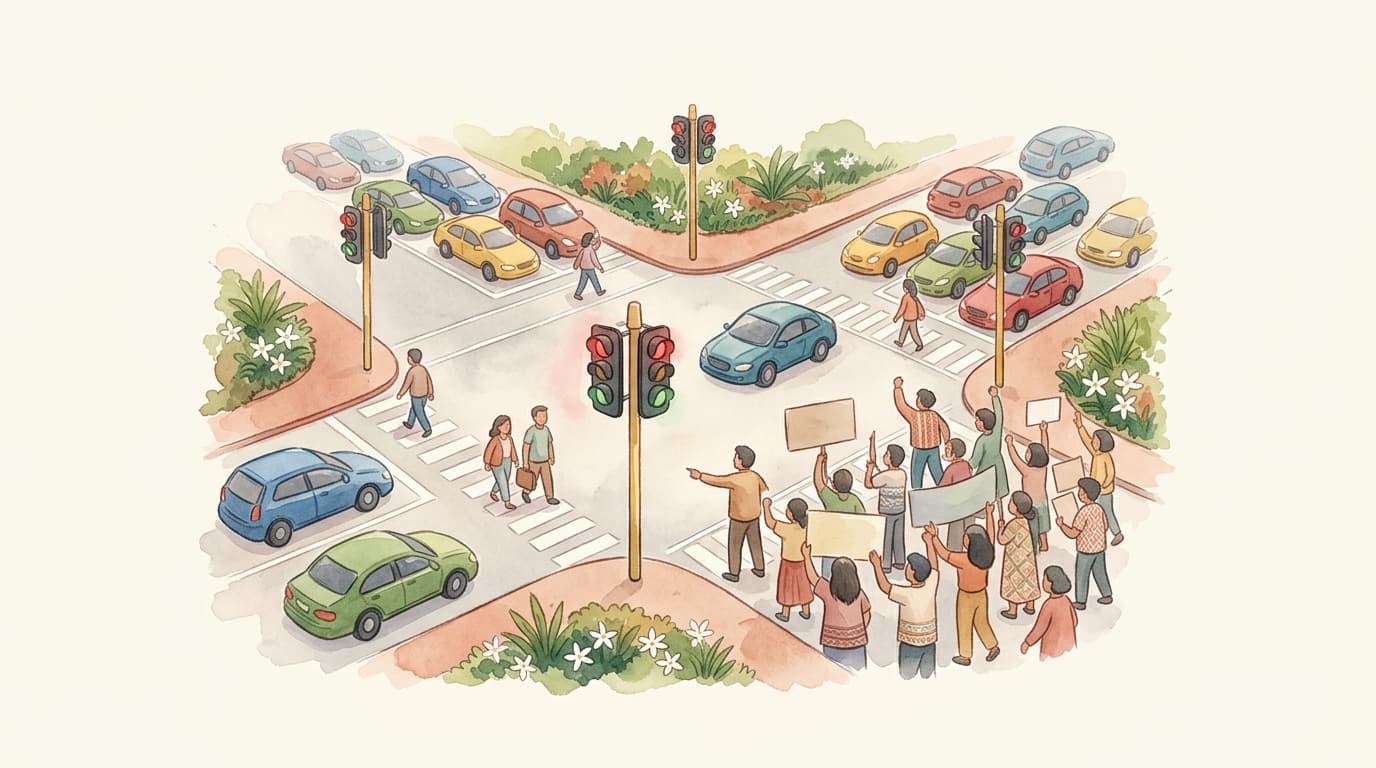 Auckland Transport Proposal for Highland Park Traffic Lights Faces Public Opposition