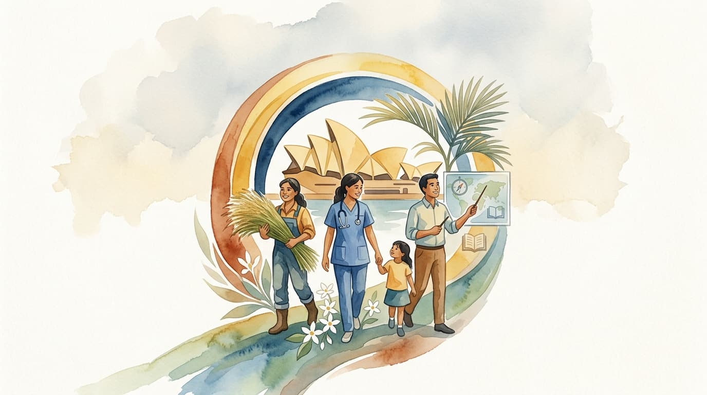 Australia Prioritizes Regional Work, Healthcare, and Teaching Visa Applications