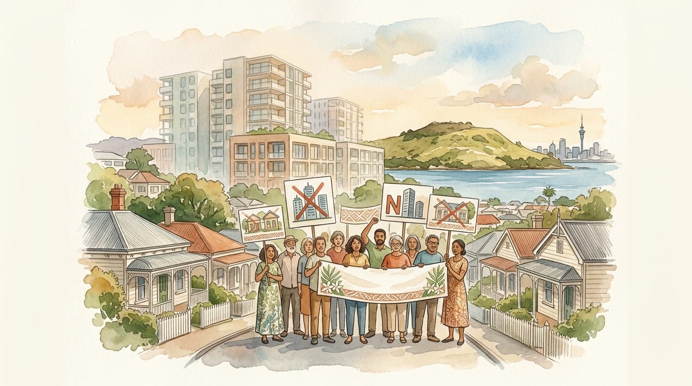 Locals Rally Against Auckland's Devonport Village Development Seeking Fast-Track Approval