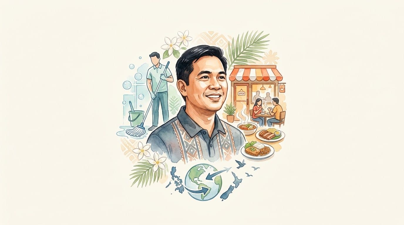 Filipino Entrepreneur Rolly Abangan Builds Two Businesses in New Zealand After Migrating at 30