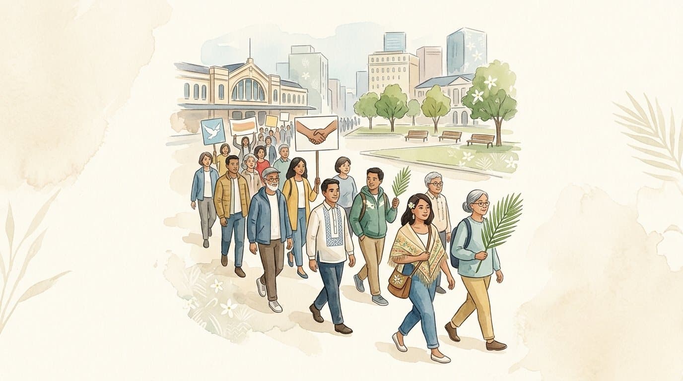 Filipino Worker Groups Join Auckland March Against Racism on 17 October
