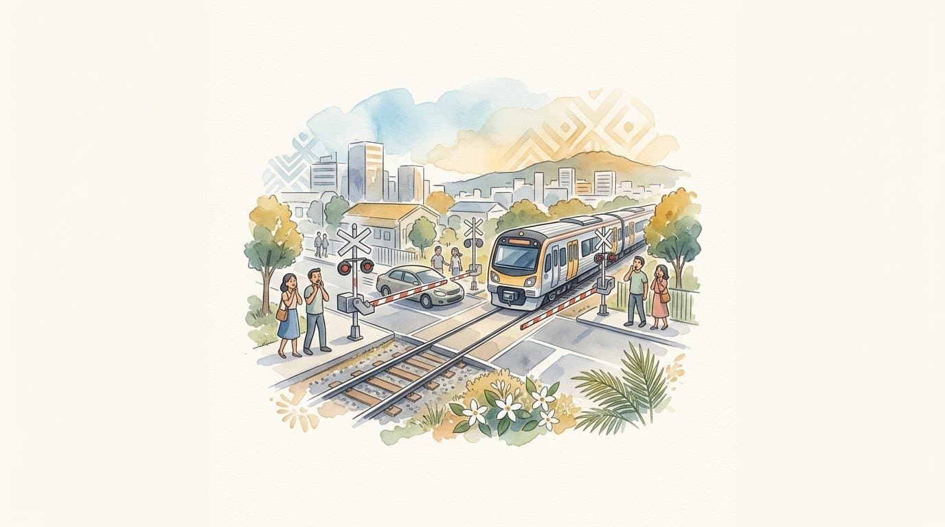 Near-Miss Highlights Urgency of Green Party's $2.5 Billion Auckland Level Crossing Safety Plan