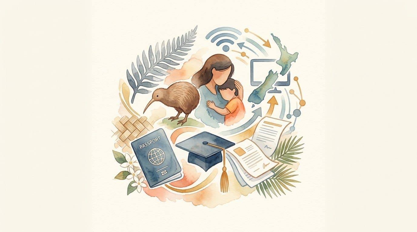 New Zealand Immigration Unveils Hybrid Parent Visa Selection, New Short-Term Graduate Work Visa, and Expanded Online Applications