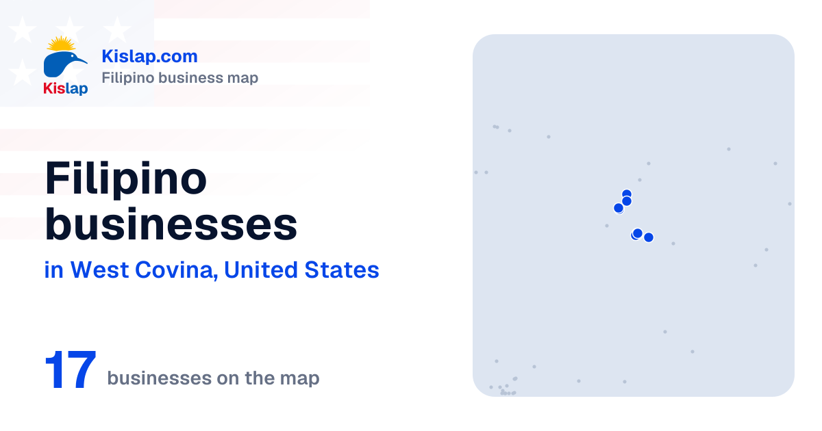 Filipino Businesses in West Covina | Kislap.com